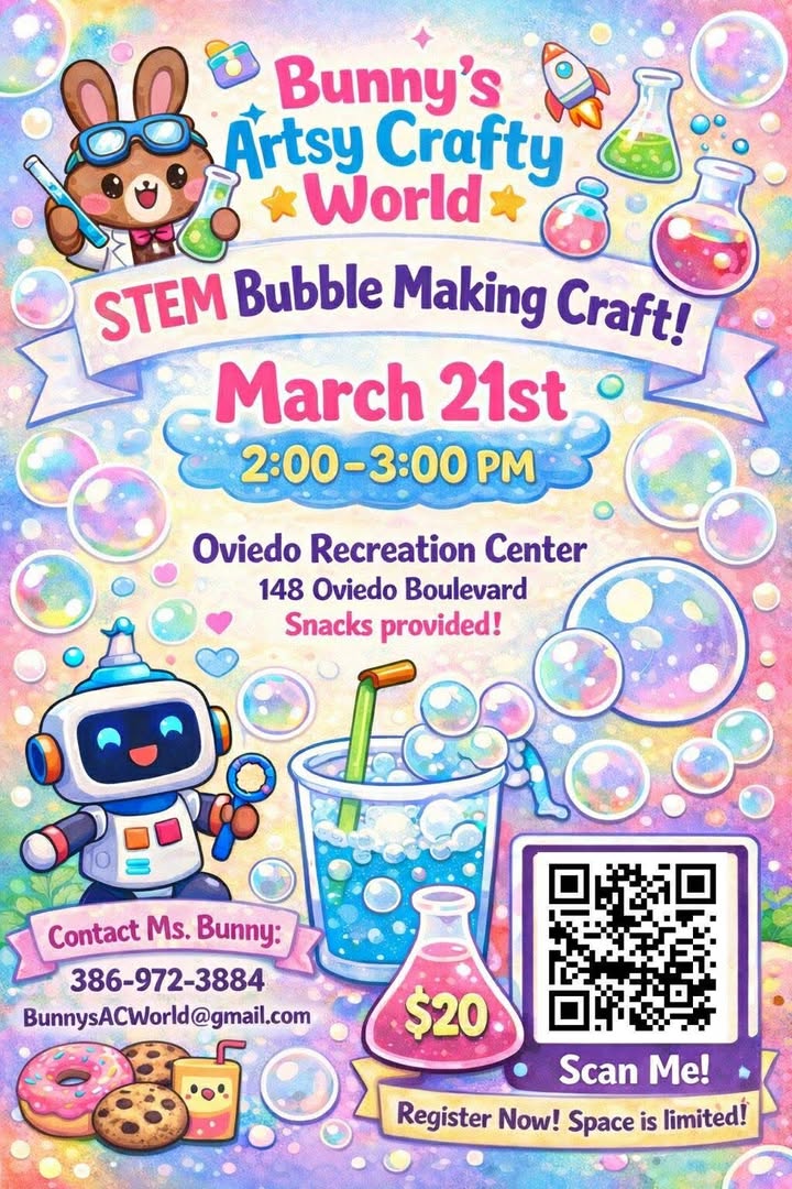 Bunny's STEM Bubble Making Craft