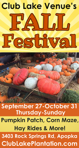 Club Lake Fall Festival