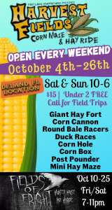 Harvest Field Corn Maze