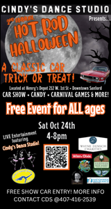 Cindy's Dance Studio Hot Rod Halloween!