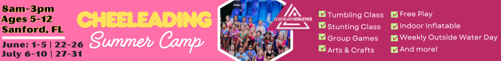 Legendary Athletics Cheerleading Summer Camp
