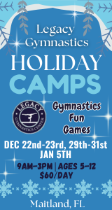 Legacy Gymnastics Holiday Camp
