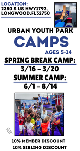 Urban Youth Park Orlando Camps