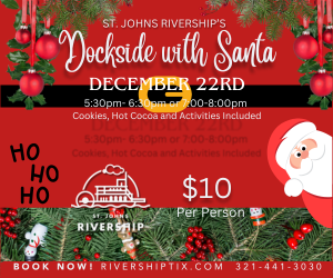 St. Johns Rivership Dockside with Santa