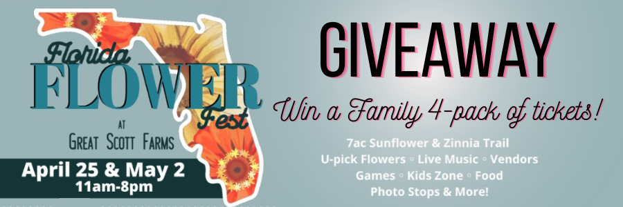 Great Scott Farms Flower Fest Giveaway