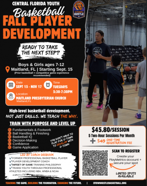 Fall development program flyer 