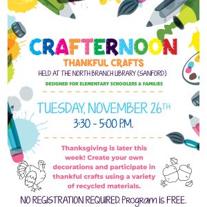 Seminole County Library North Branch Crafternoon