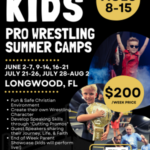 Pro-Wrestling Summer Kids Camps