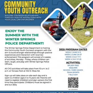 Winter Springs Community Youth Outreach