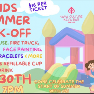 Kava Culture lake Mary Kids Summer Kick Off Party