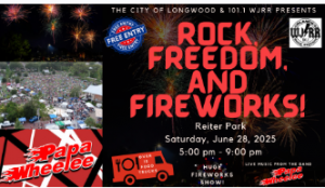 Longwood Rock, Freedom and Fireworks