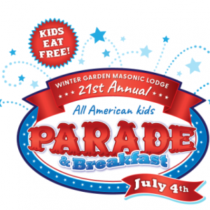 City of Winter Garden's All American Kid's Parade and Breakfast