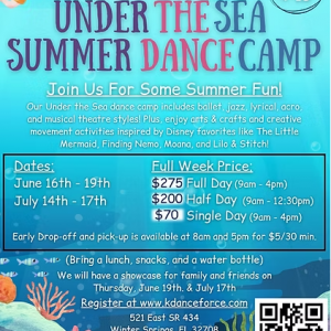 Kinetic Dance Force Summer Camps