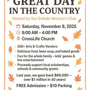 Oviedo Women's Club Great Day in the Country Arts & Crafts Festival