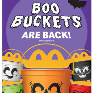 McDonald's Boo Buckets