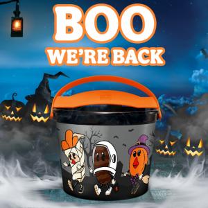 Burger King Trick or Treat Buckets