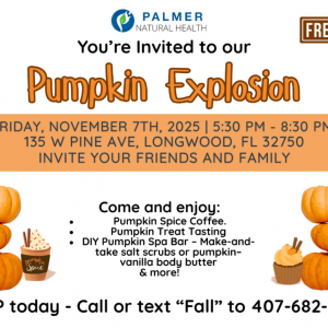 Palmer Natural Health Pumpkin Explosion