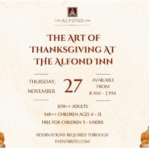 The Art of Thanksgiving at The Alfond Inn