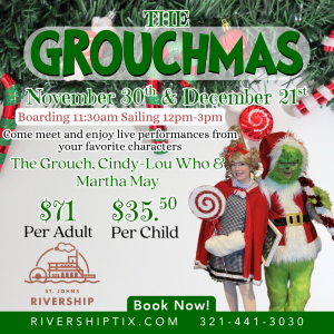 St. John's Rivership Grouchmas Aboard the Barbara Lee