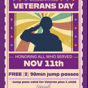 Free Jump pass at Altitude Trampoline Park