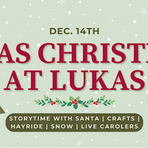 Twas Christmas at Lukas Nursery