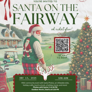 Winter Park Pines Golf Club Santa on the Fairway