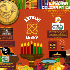 Kwanzaa Celebration and Candle Lighting Ceremony at the Winter Park Community Center