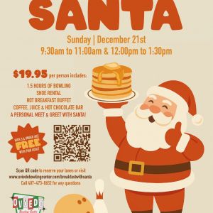 Oviedo Bowling Center Breakfast with Santa