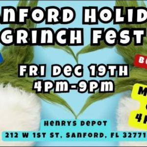 Sanford Holiday Grinchfest at Henry's Depot