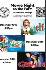 Happy Goat Adventures Christmas Movie Nights on the Farm