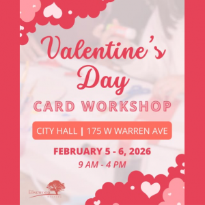 City of Longwood Valentine's Card Workshop