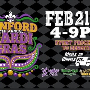 Sanford’s 12th Annual Mardi Gras Sashay Parade & Street Party