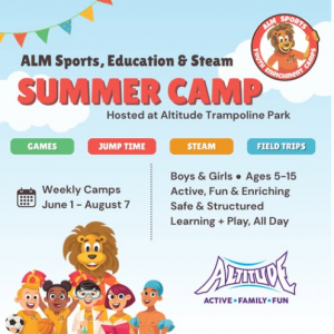 ALM Sports Summer Camp at Altitude Trampoline Park