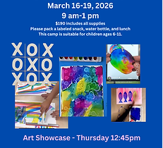 Palette Art Studio Spring Camp