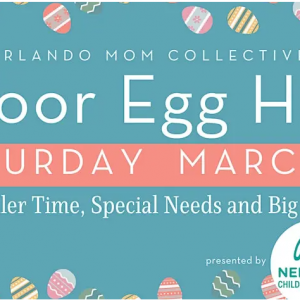 Orlando Mom Collective Indoor Inclusive Egg Hunt