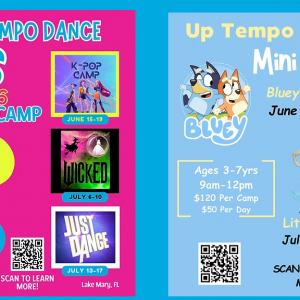 Up Tempo Dance Summer Camps