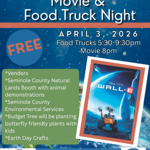 City of Oviedo Earth Day Movie and Food Truck Night