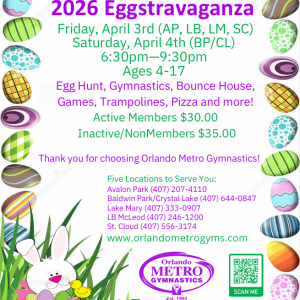 Orlando Metro Gymnastics Eggstravaganza