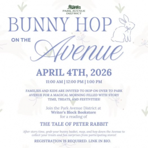 Bunny Hop on the Avenue at Park Avenue