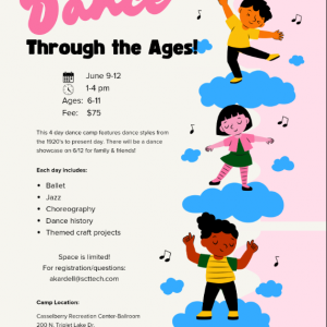 Dance Through the Ages Camp at Casselberry Recreation Center
