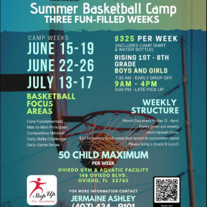 Community Home Basketball Summer Camp