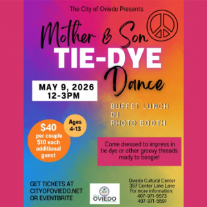 City of Oviedo Mother Son Dance