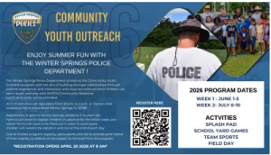 Winter Springs Community Youth Outreach