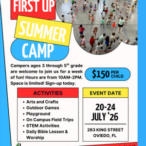 First United Church of Oviedo Kids Camp