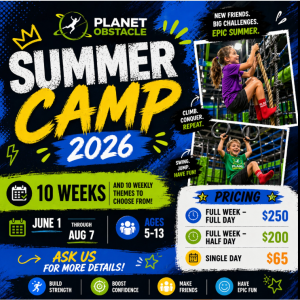Planet Obstacle Summer Camp