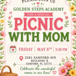 Golden Steps Academy's Picnic with Mom