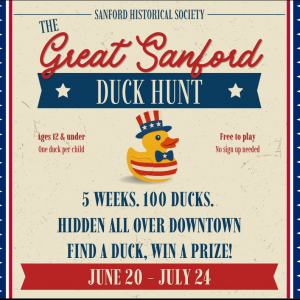 Sanford Historic Society's Great Sanford Duck Hunt
