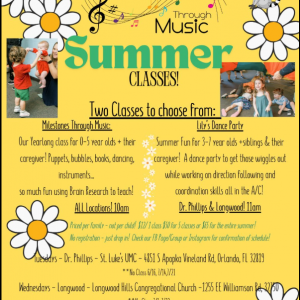 Milestones Through Music Preschool Music Class