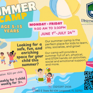Diverse Minds Academy Summer Camp