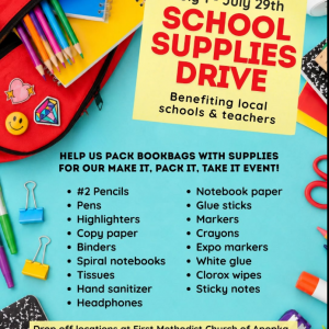 Creative Hub of Apopka School Supply Drive